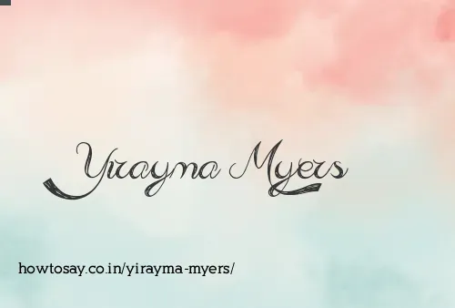 Yirayma Myers