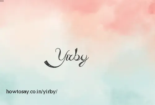 Yirby