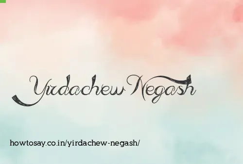 Yirdachew Negash