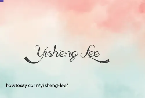 Yisheng Lee