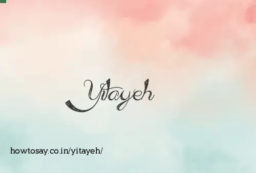 Yitayeh