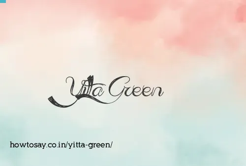 Yitta Green