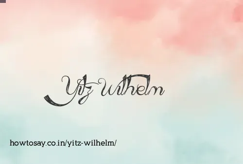 Yitz Wilhelm