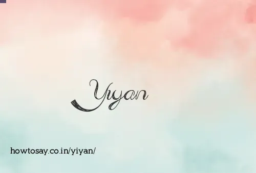 Yiyan