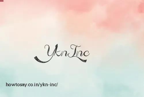 Ykn Inc