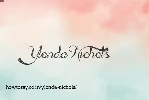 Ylonda Nichols