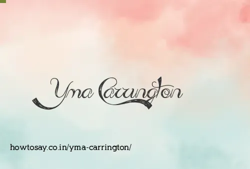 Yma Carrington