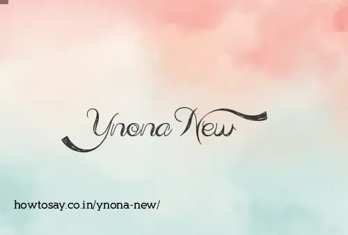 Ynona New