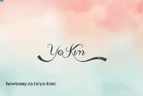 Yo Kim