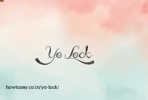 Yo Lock