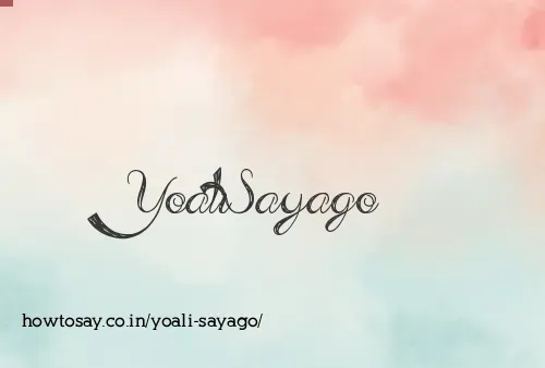 Yoali Sayago