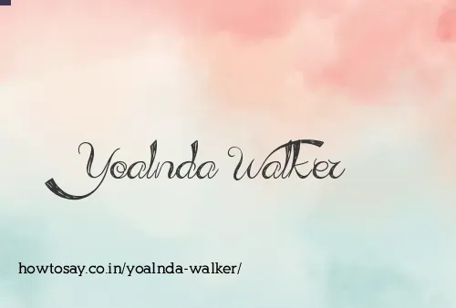Yoalnda Walker