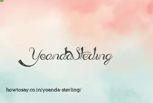 Yoanda Sterling