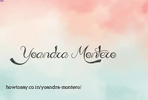 Yoandra Montero