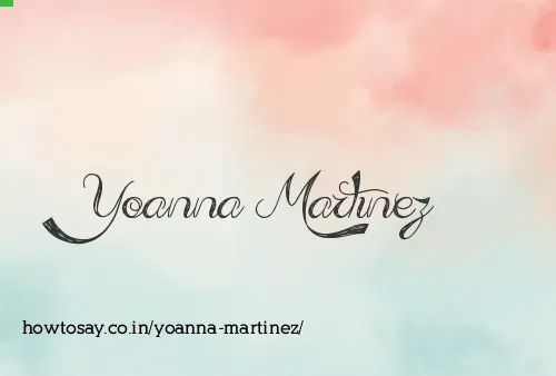 Yoanna Martinez
