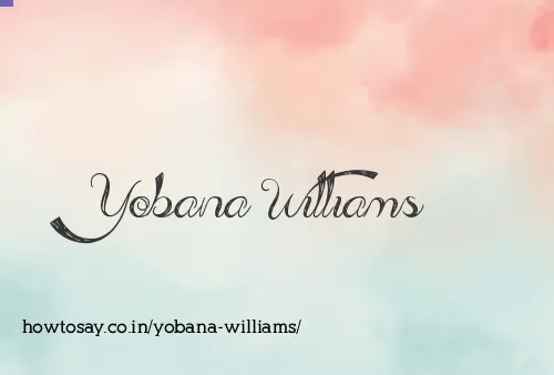 Yobana Williams
