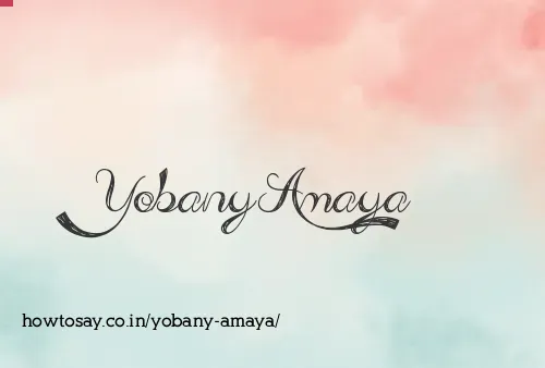 Yobany Amaya