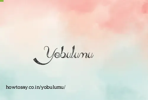 Yobulumu