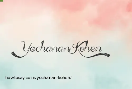 Yochanan Kohen