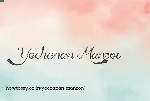 Yochanan Manzor