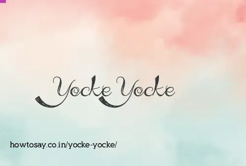 Yocke Yocke