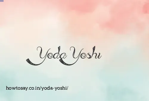 Yoda Yoshi
