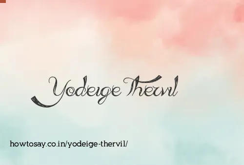 Yodeige Thervil
