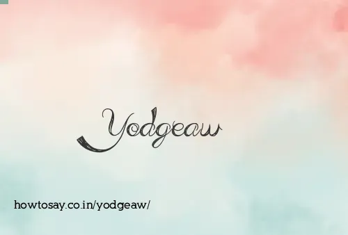 Yodgeaw