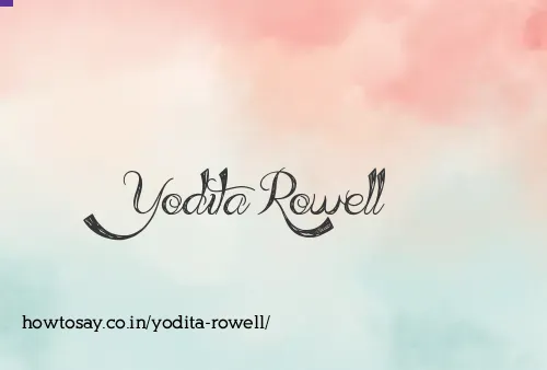 Yodita Rowell