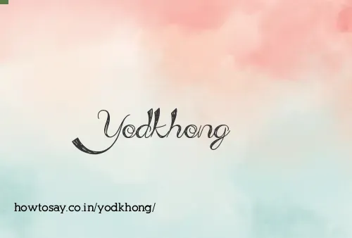 Yodkhong