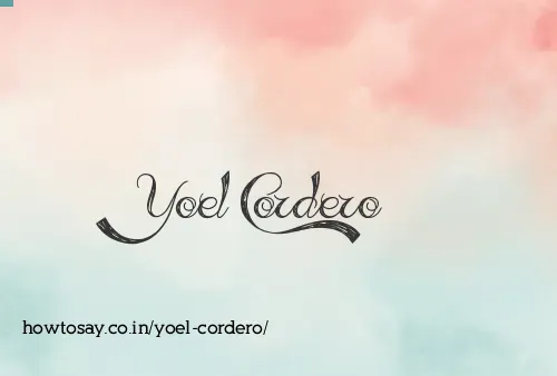 Yoel Cordero