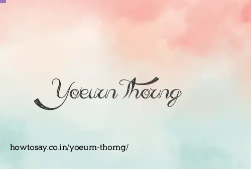 Yoeurn Thorng