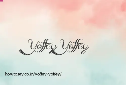Yoffey Yoffey