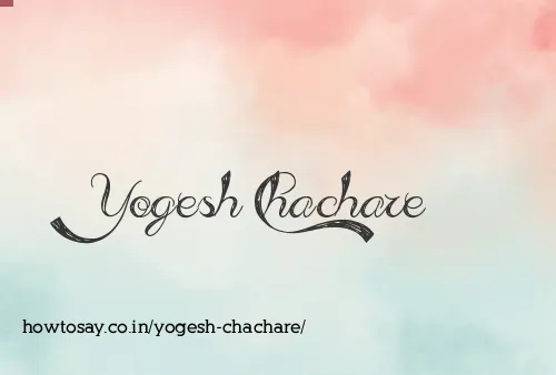 Yogesh Chachare