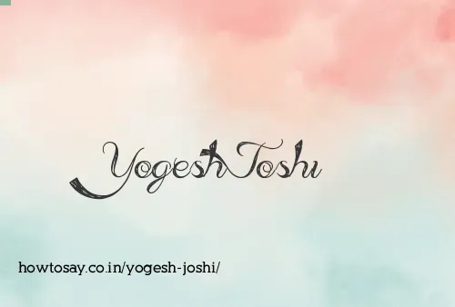 Yogesh Joshi