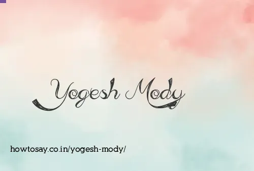 Yogesh Mody