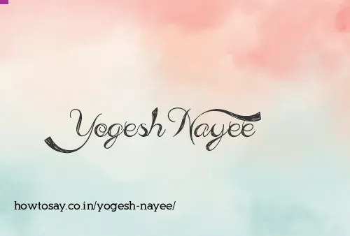 Yogesh Nayee