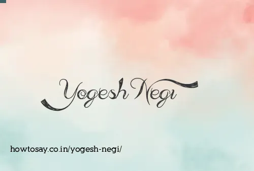 Yogesh Negi