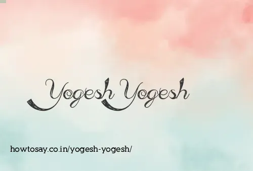Yogesh Yogesh