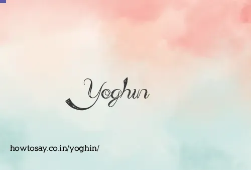 Yoghin
