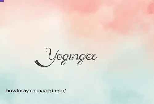 Yoginger