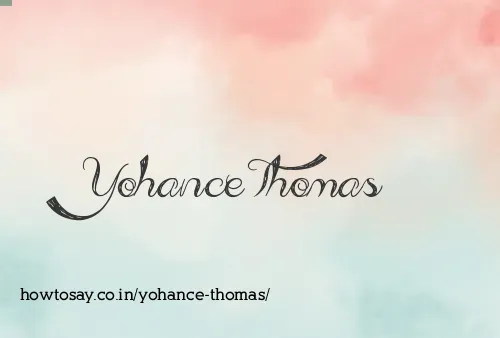 Yohance Thomas