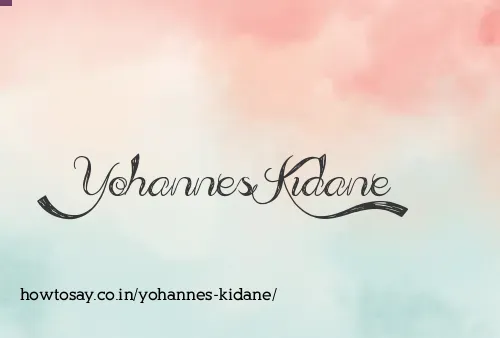 Yohannes Kidane