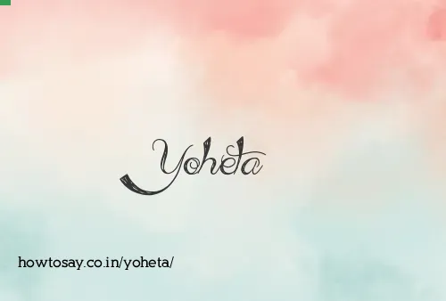 Yoheta