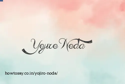 Yojiro Noda