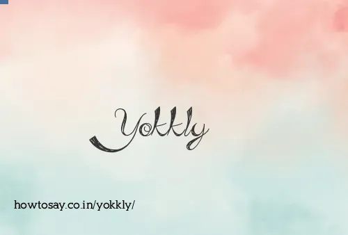 Yokkly