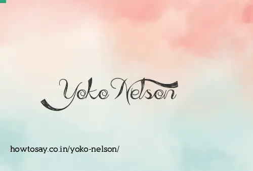Yoko Nelson