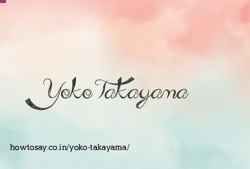Yoko Takayama