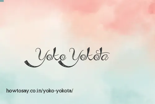Yoko Yokota