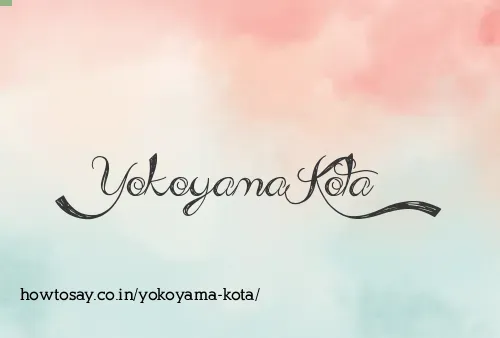 Yokoyama Kota